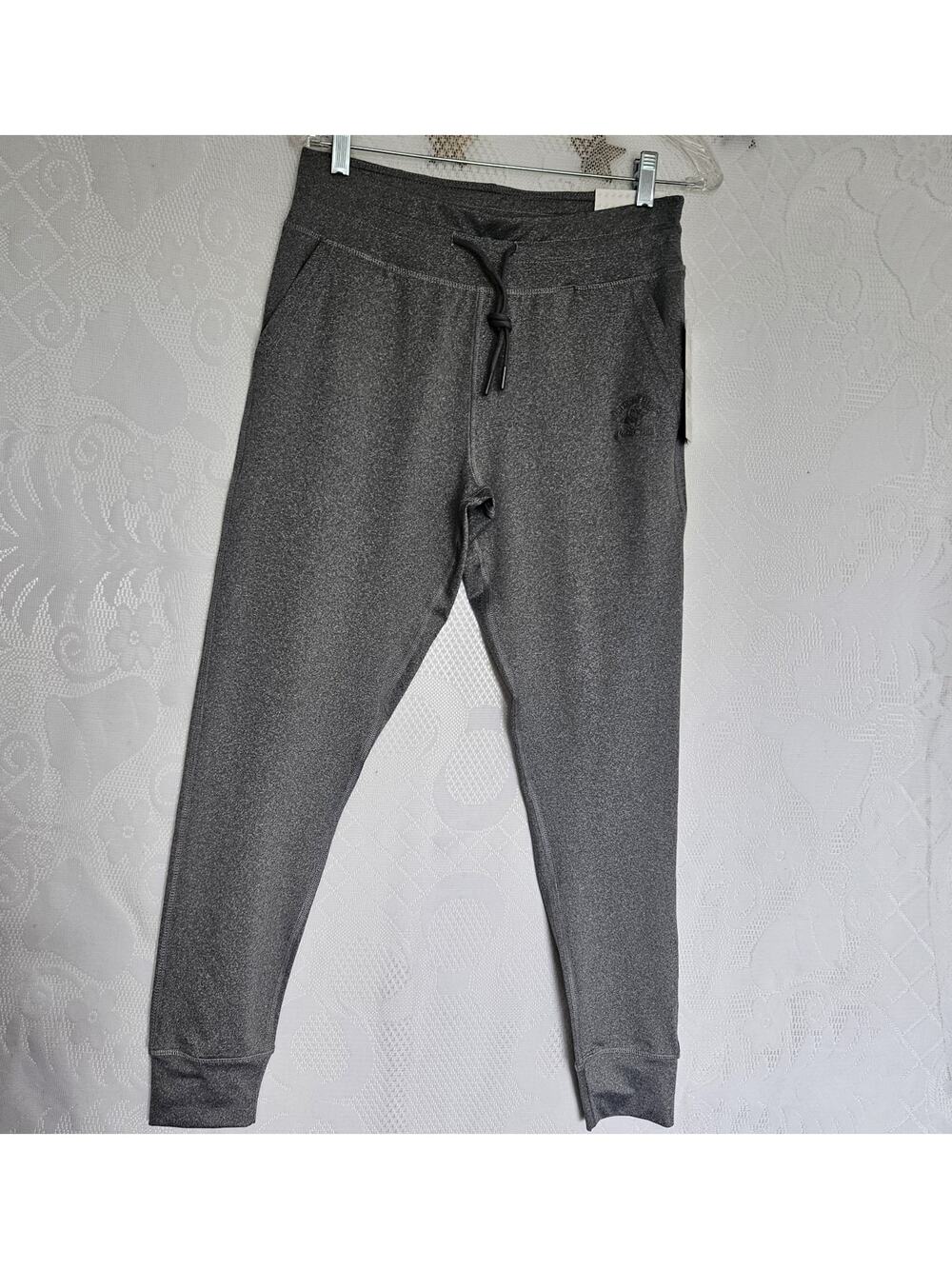 Beverly Hills Polo Club Women Medium Gray Joggers Buttersoft Supreme Comfort